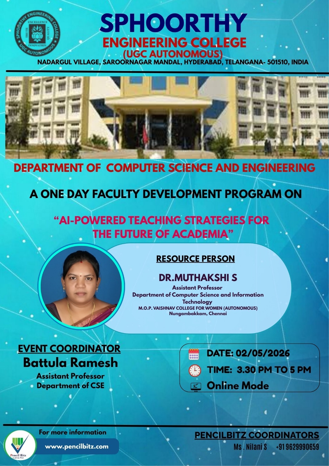 College Event Brochure